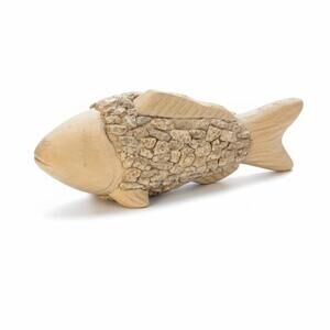 Vintage Ceramic Koi Fish Sculpture